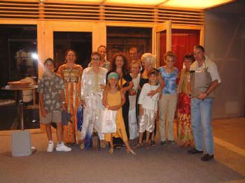 La f�te fut belle, merci Christine !