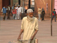 La mosqu�e Jama Masjid a �t� construite en 1650