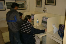 Jaisalmer: � la fronti�re pakistanaise, 40000 habitants, 50 cyber-caf�s!!!